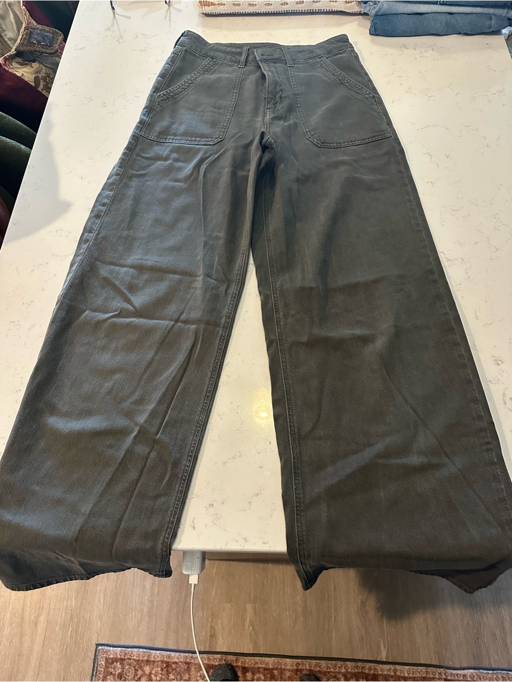 American Eagle Outfitters Wide-Leg